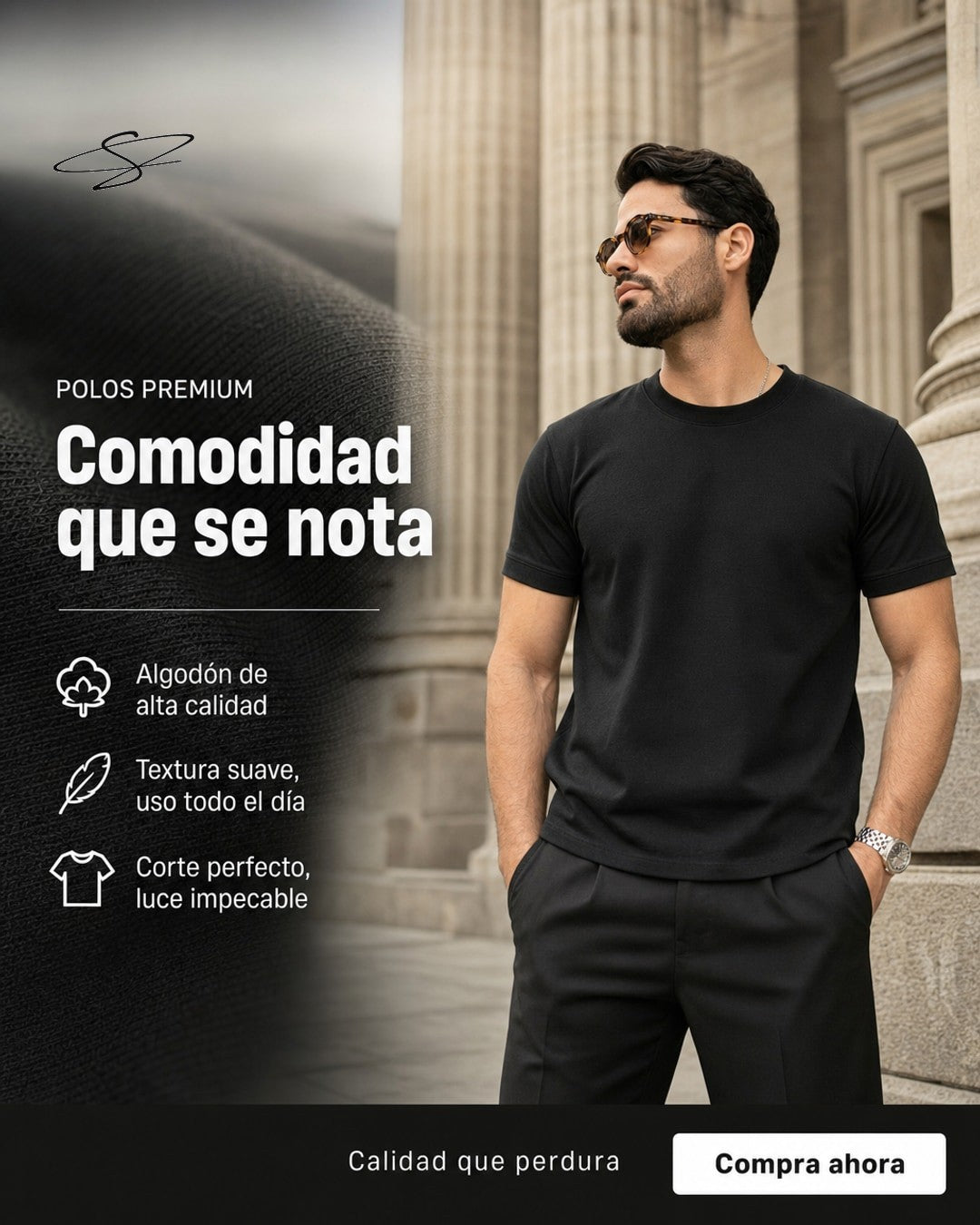 POLO PREMIUM LUXURY – CORTE ESTRUCTURADO